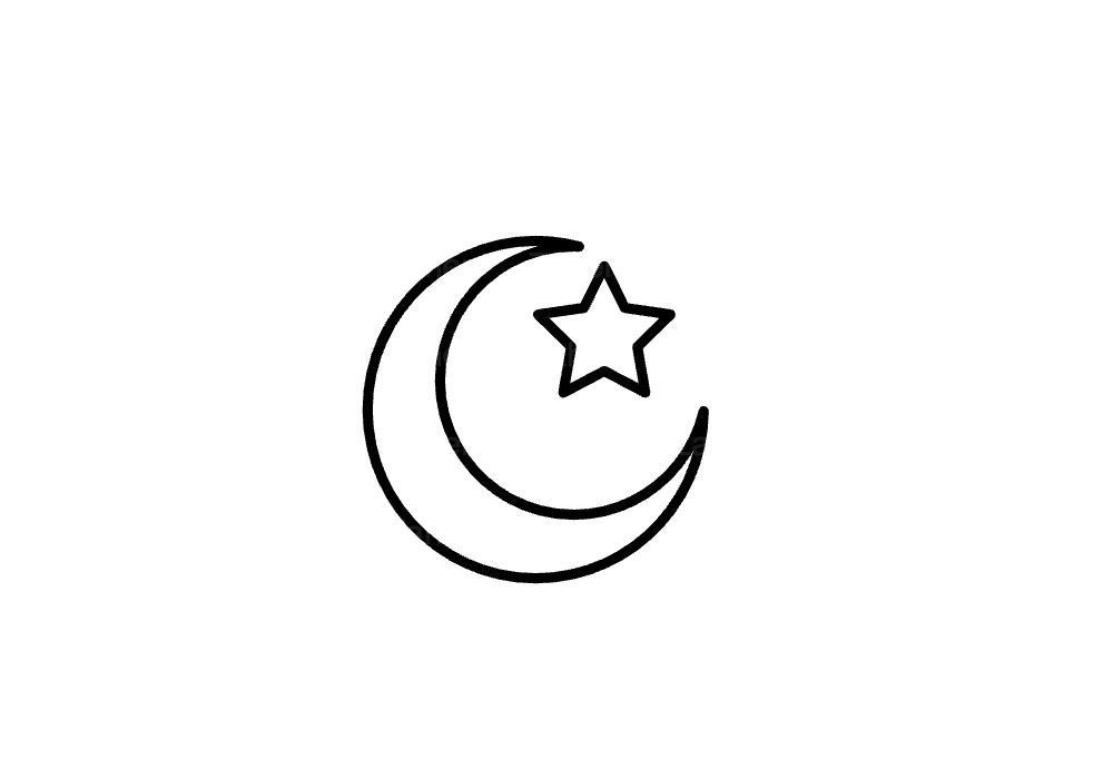هلال ونجم، رمضان
