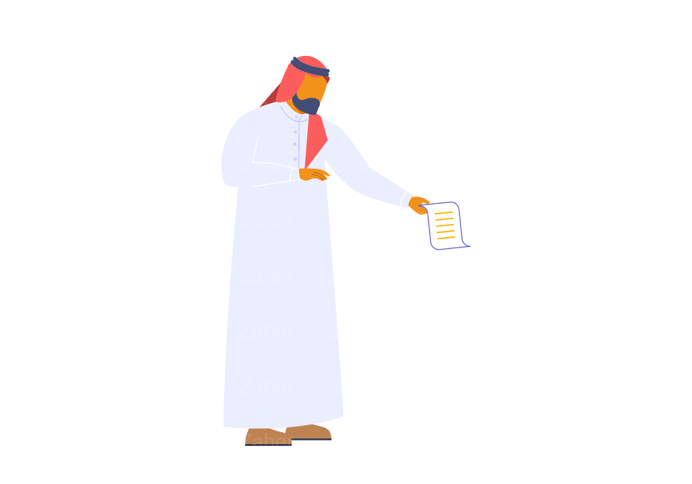 رجل سعودي العمل